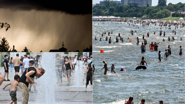 UPALJEN NARANDŽASTI METEOALARM: Temperatura do 40 stepeni, ljudi padaju u nesvest po ulicama, obavezno nosite vodu