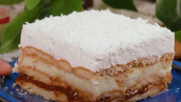 UKUSNIJI I OD RAFAELA: Fantastičan kremasti kolač sa kokosom, prava harmonija ukusa! (VIDEO)