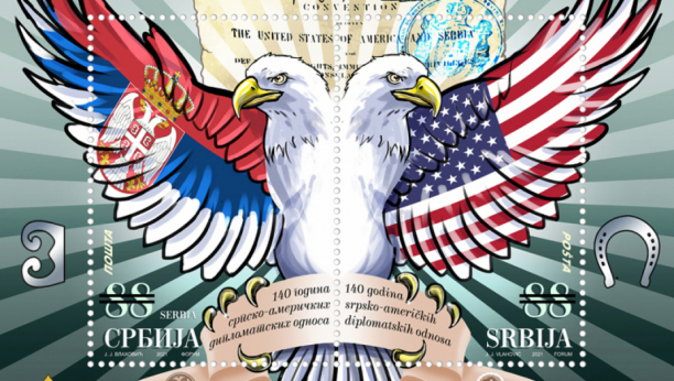 Počelo glasanje za prigodnu poštansku marku povodom 140 godina diplomatskih odnosa Srbije i SAD