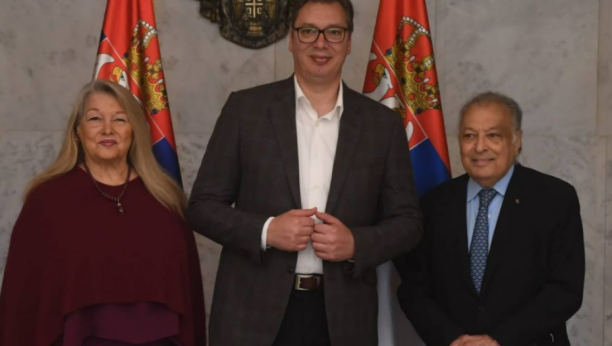 PREDSEDNIK SRBIJE I SVETSKI ČUVENI DIRIGENT Sastali se Aleksandar Vučić i Zubin Mehta (FOTO)
