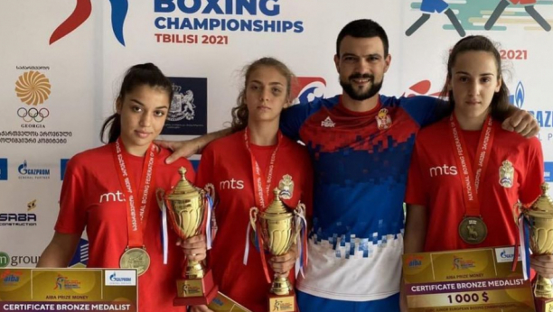VELIKI USPEH! Tri bronze za srpske juniorke na bokserskom EP u Gruziji!