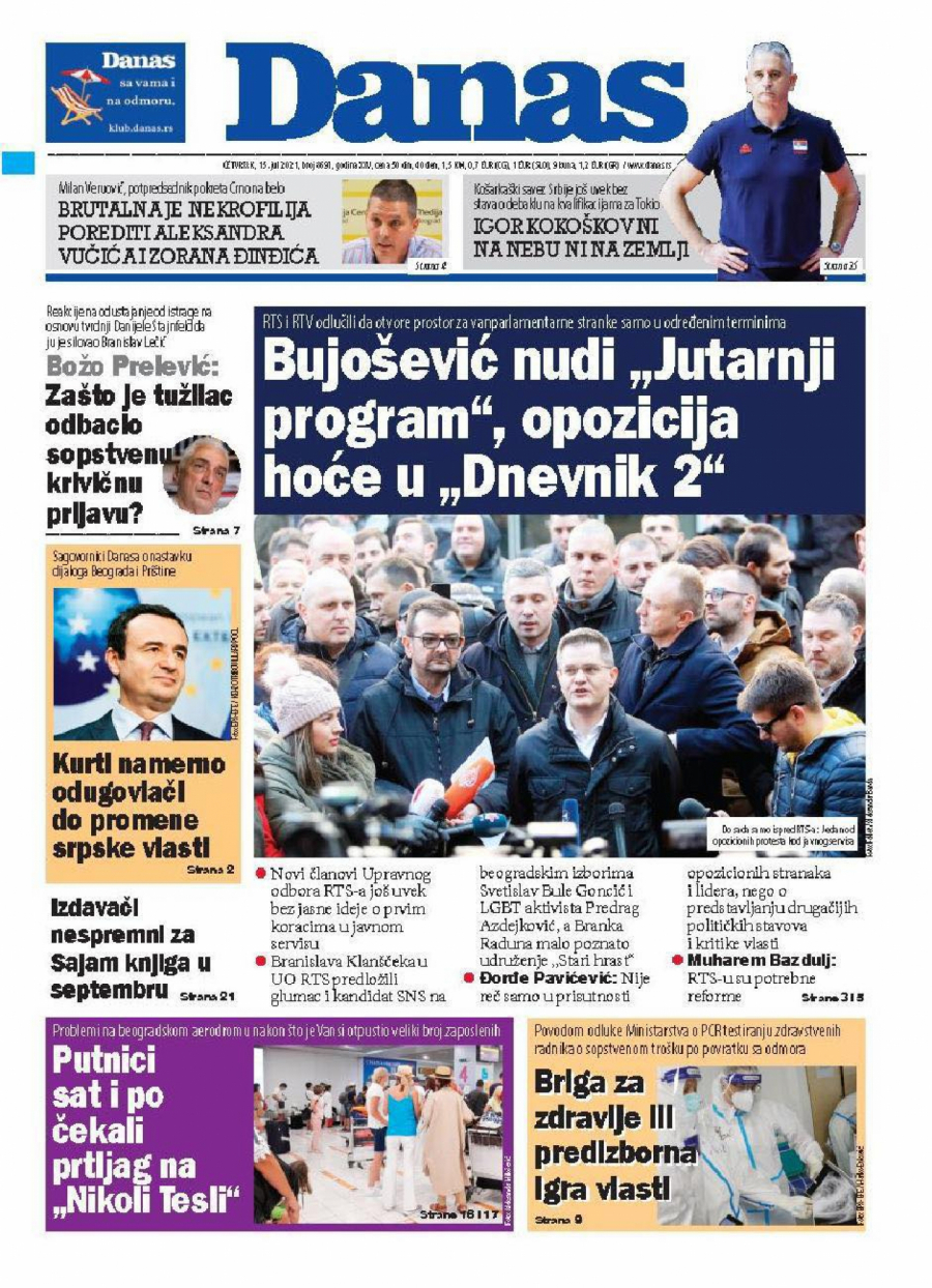 ĐILASOVA NOVINA RAZOTKRILA KURTIJEVE NAMERE Ako padne Vučić, Kosovo će lako do priznanja Srbije s novom vlašću