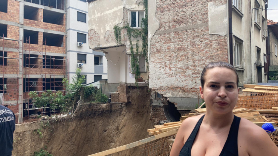 SRUŠIO SE JOŠ JEDAN DEO ZGRADE NA VRAČARU Nastavlja se drama na gradilištu u Vidovdanskoj ulici