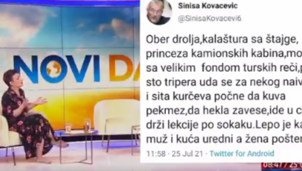 "VLADAJ VUČIĆU JOS 18 GODINA!" Žestok odgovor novinarke Jovane Gligorijević nakon što je poznati reditelj žene nazvao droljama