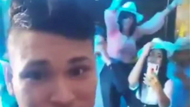 VESELJE SE PRETVORILO U HOROR Pevač snimao goste kada je devojka koja je plesala na prozoru nestala iz kadra! (VIDEO)