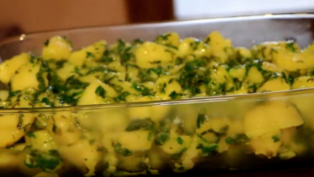 Preukusan ukus: Dinstani krompir sa spanaćem