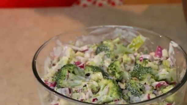 Odlično se slaže uz druga jela: Kremasta salata sa brokolijem