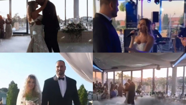 SVI DETALJI SVADBE MAJE I ALENA! Mnoštvo zadrugara, vatrena Luna u izazovnoj haljini i mlada koja je uzela mikrofon i napravila haos na venčanju (FOTO/VIDEO)