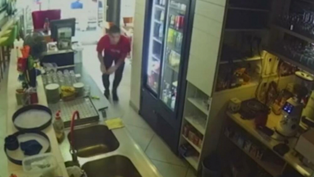 PAZI, SNIMA SE! Lopov u Smederevu krao po kafićima, tehnika šunjanja ostavlja bez teksta(VIDEO)