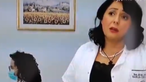 ŠOK! Medicinska sestra se skinula u živom programu na RTS i pokazala bujno poprsje (VIDEO)