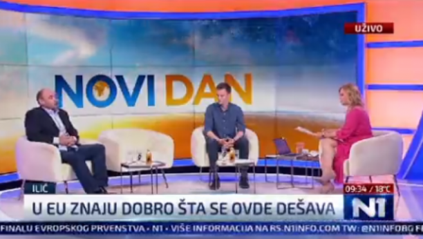 "VUČIĆ JE APSOLUTNO U PRAVU!" Đilas gleda jutranji program na N1 i ne veruje: Hrvatska nikada neće pomoći Srbiji