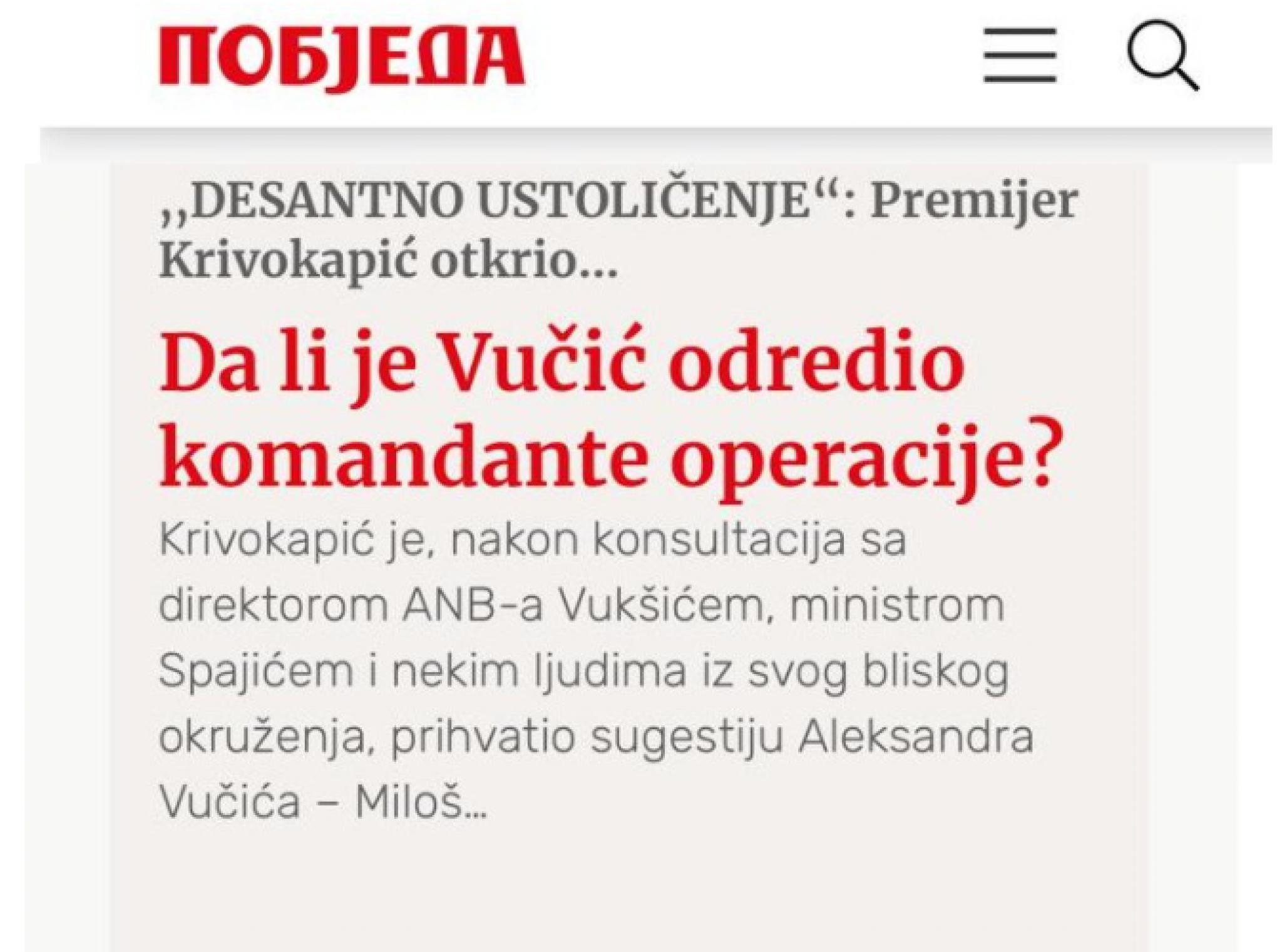 BRUTALNA KAMPANJA HRVATA, MILOVIH MEDIJA I NJIHOVIH SATELITA Vučiću crtaju metu na čelu za sve! (FOTO)