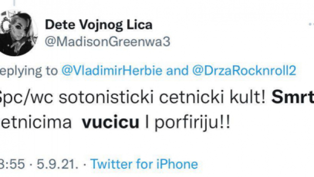 JEZIVO, MILOVA SLEDBENICA PORUČILA: Smrt Vučiću i Porfiriju! (FOTO)