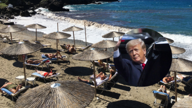 BIVŠI PREDSEDNIK SAD SE BRČKA U PARALIJI Da li je to Tramp uslikan na plaži ili njegov dvojnik? (FOTO)