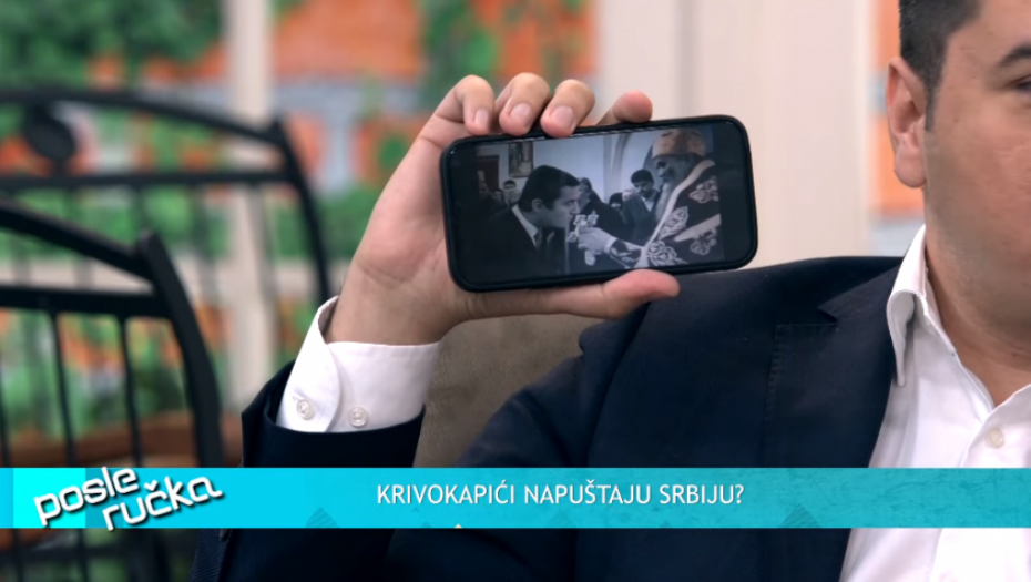 MILO ĐUKANOVIĆ ĆE PUĆI OD BESA Dajković u emisiji pokazao fotografiju koju bi predsednik Crne Gore odmah uništio! (FOTO/VIDEO)