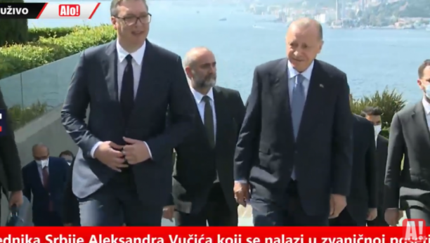 PREDSEDNIK VUČIĆ U TURSKOJ Važan sastanak sa Erdoganom