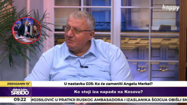 NEVERICA U JUTARNJEM Marić napustio studio, Šešelj odmah reagovao - Je l' mu pozlilo?! (VIDEO)