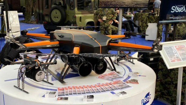 Prvi srpski dron domaćih inovatora predstavljen na Partneru 2021