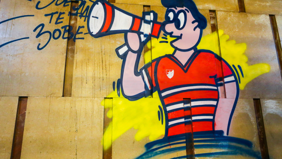 SVI NA STADION! Zvezdaški grafiti ulepšali Beograd (FOTO, VIDEO)