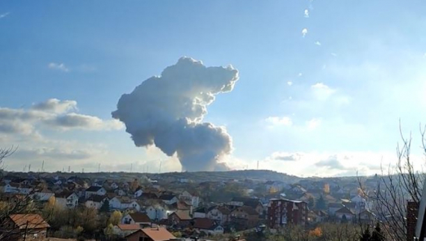 PRVE SLIKE I SNIMCI EKSPLOZIJE KOD BUBANJ POTOKA Pogledajte dim koji se vije iznad grada (FOTO/VIDEO)