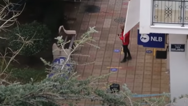 KRAJ DRAME: Crnogorac koji je pretio eksplozivom ispred banke, predao se policiji!
