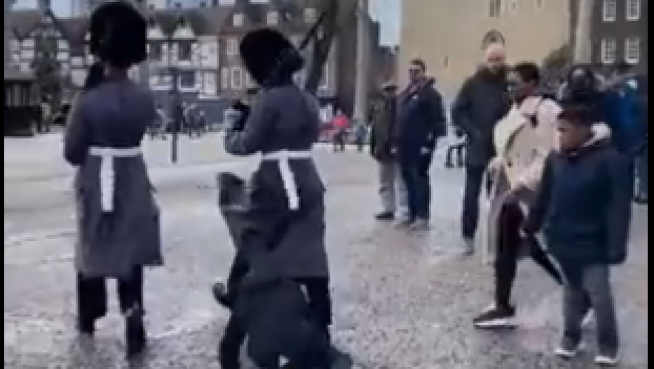 SKANDAL U LONDONU Naoružani stražari pregazili dečaka! (VIDEO)