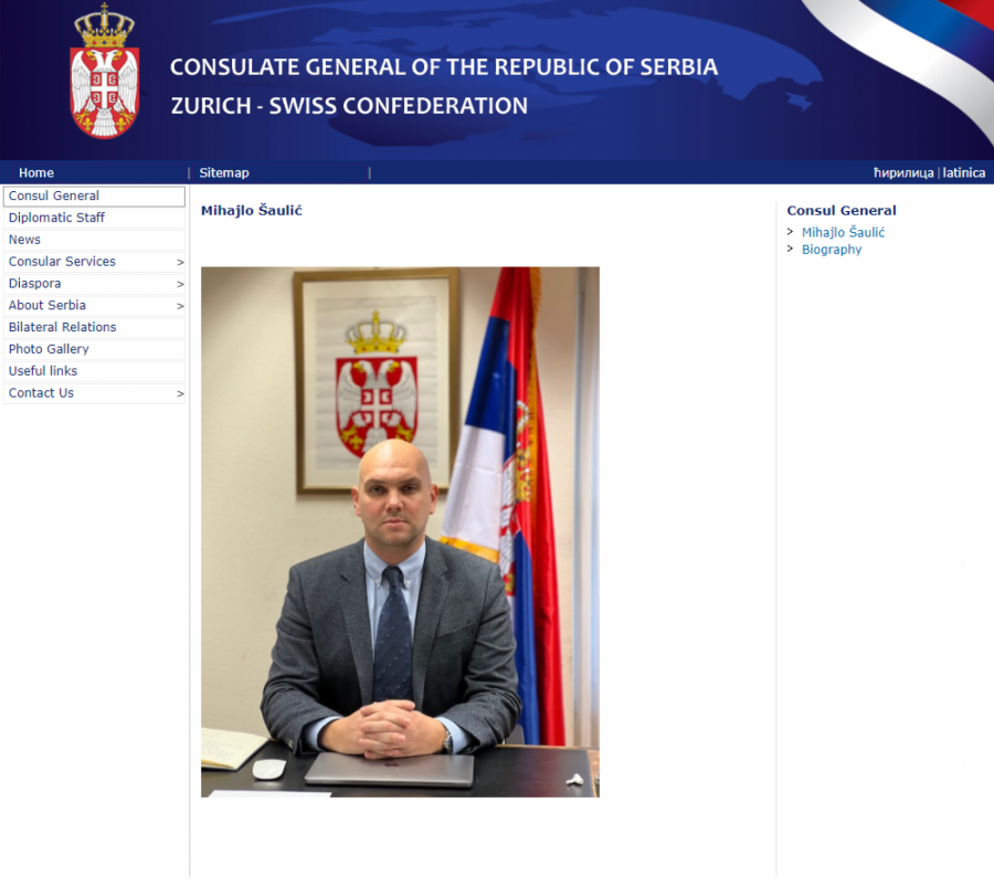 MIHAJLO ŠAULIĆ DOBIO NOVU FUNKCIJU! Sin pevača postao generealni konzul Srbije u Cirihu, a evo šta je radio pre toga!