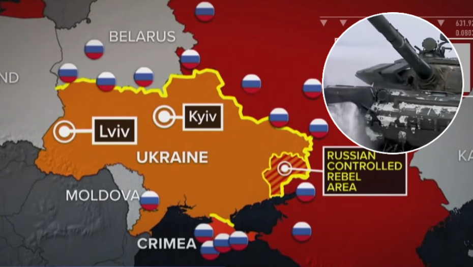 POČELO VANDREDNO STANJE U UKRAJINI Putina LNR i DNR mole za pomoć, vojni konvoji krenuli ka Donbasu