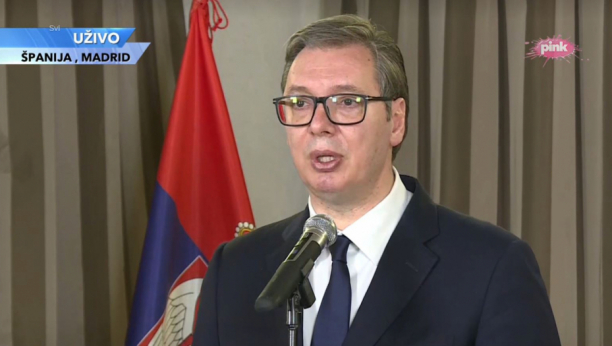 VUČIĆ IZ MADRIDA Nabavljamo transportne avione, Španija neće priznati Kosovo (VIDEO)