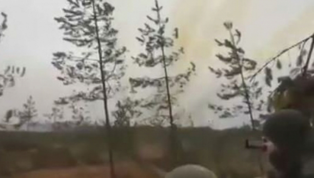 POGLEDAJTE KAKO GRME RUSKE RAKETE Snimak sa prve linije fronta u Ukrajini (VIDEO)