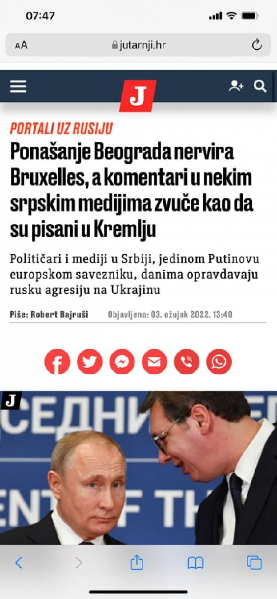 Ustaše žele da uređuju srpske medije!