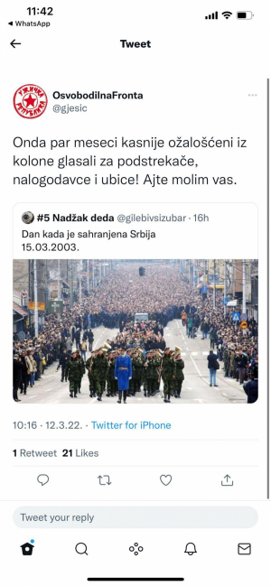 OŽALOŠĆENI KANDIDATI Goran Ješić: Iz kolone na sahrani premijera na glasanje za nalogodavce i podstrekače