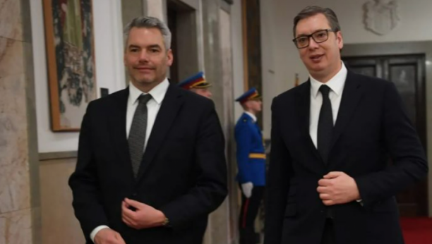 Sastali se Aleksandar Vučić i Karl Nehamer (FOTO)