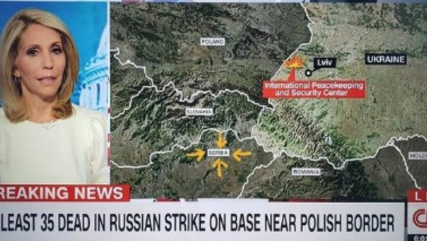 MREŽE GORE ZBOG VESTI NA CNN Posle objave da u Ukrajini žive Iranci, novi blam čuvog medija: Objavili mapu na kojoj se graniče Srbija i Ukrajina