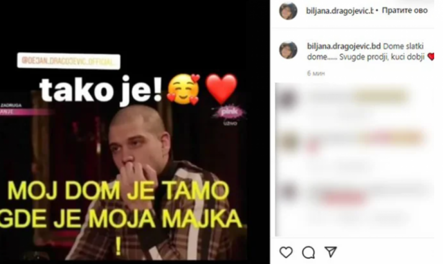 NAKON SUKOBA SA MENSUROM OKO VERE! Momentalno se oglasila Biljana Dragojević, imala je jasnu poruku za Dejana! (FOTO)