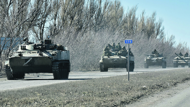 POČINJE OFANZIVA? Ukrajinske kolone se kreću ka frontu, Rusi ih zasipaju artiljerijom (MAPA)