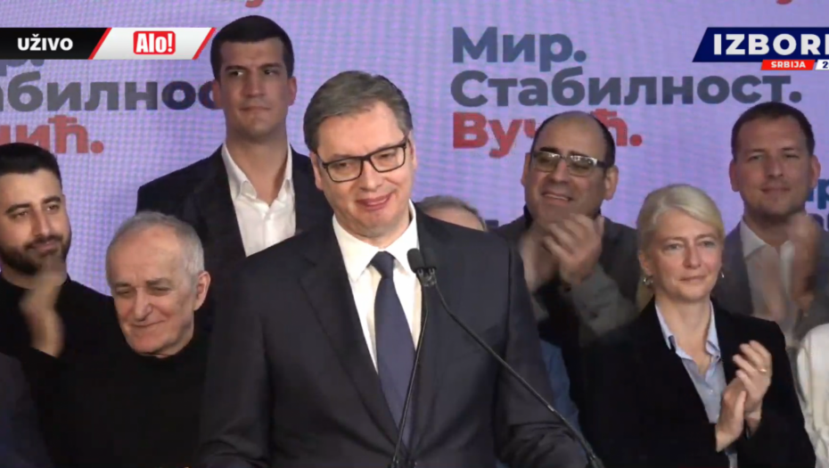 RIK OBJAVIO NAJNOVIJE PODATKE Od prebrojanih glasova za predsednika Republike Vučić ima UBEDLJIVIH 59,55
