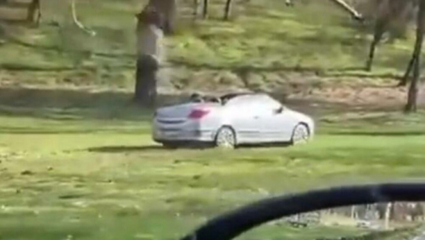 BAHATA VOŽNJA NA KOŠUTNJAKU Neverovatno kako vozač pokušava da izbegne gužvu u zaštićenom području  (FOTO/VIDEO)