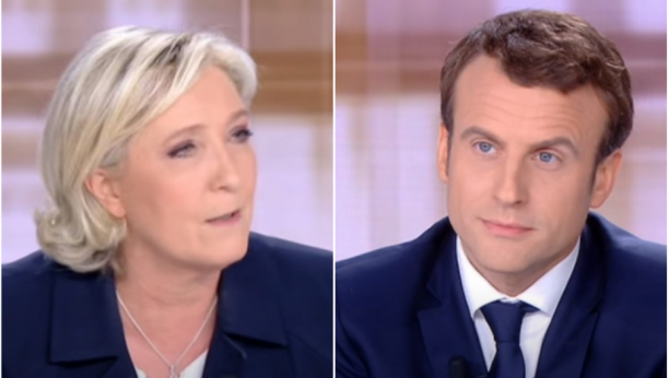 ZATVORENA BIRALIŠTA: Makron i Le Penova idu u drugi krug gotovo izjednačeni!
