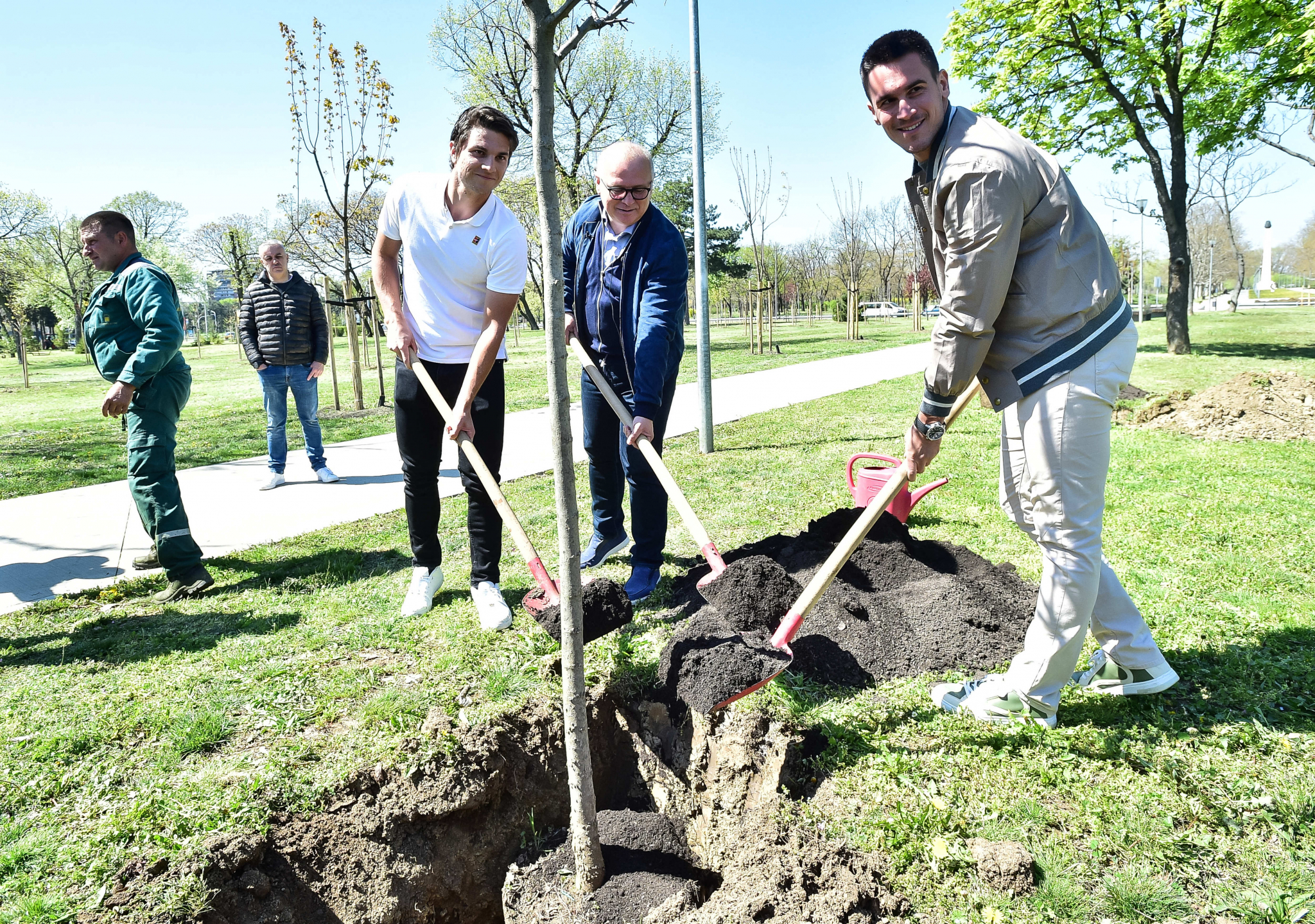 Počela akcija Jedna karta jedno drvo u okviru Serbia Open 2022
