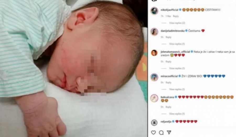 PORODILA SE SRPSKA PEVAČICA Na društvenim mrežama podelila je fotografiju bebe, a evo ko je sa estrade među prvima čestitao (FOTO)