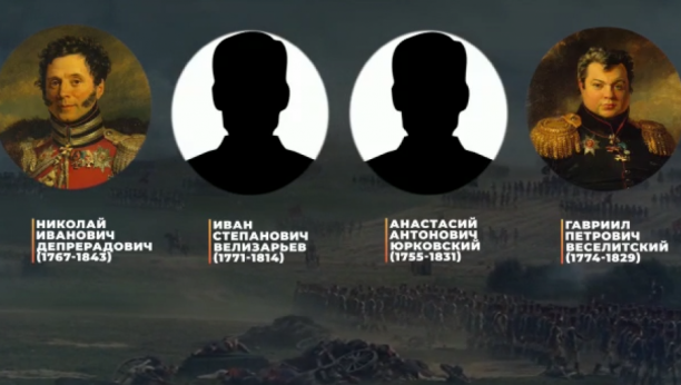 Deset srpskih generala Ruske imperatorske armije koji su učestvovali u ratovima protiv Napoleona (VIDEO)