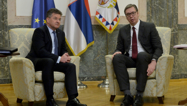 VEOMA VAŽAN SASTANAK Vučić i Lajčak razgovaraju o Kosovu i Metohiji