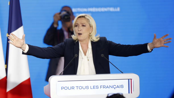 STANJE OPŠTE HISTERIJE Sankcije Rusiji su geopolitička greška, kaže Marin Le Pen