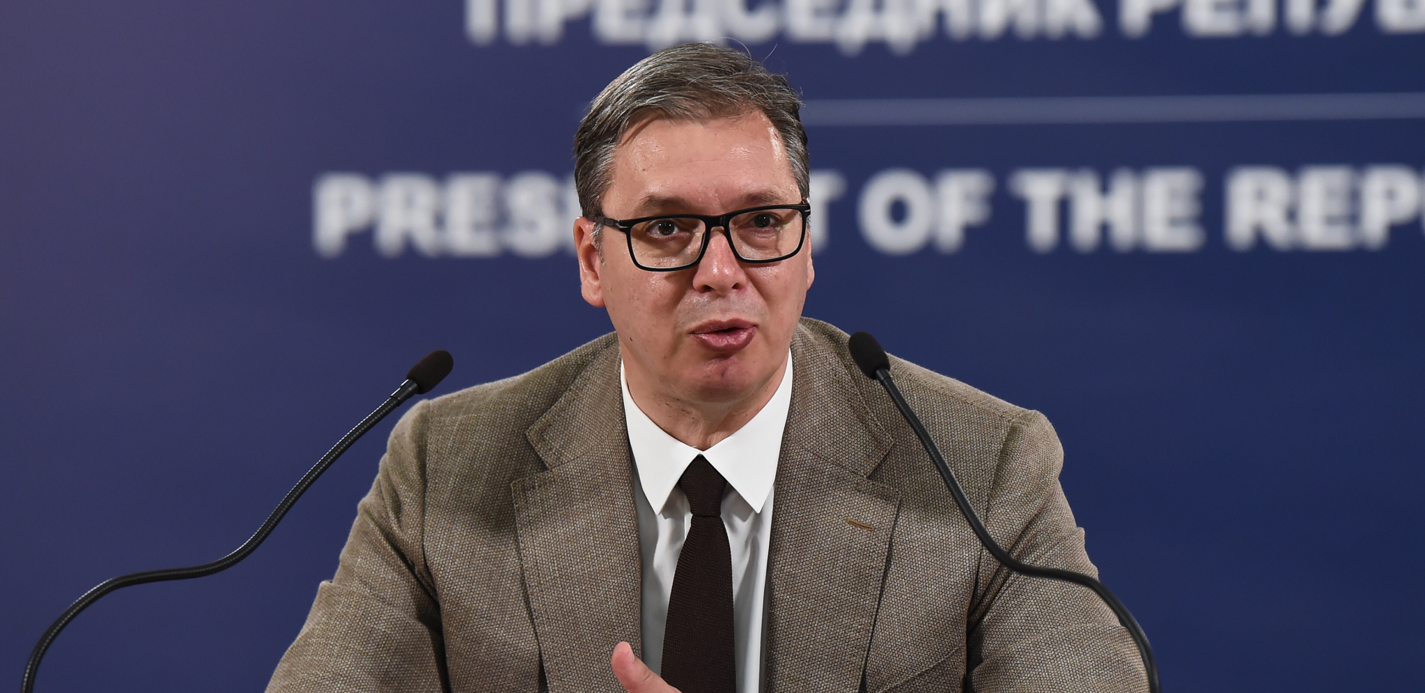 Aleksandar Vučić prima apostolskog nuncija u oproštajnu posetu