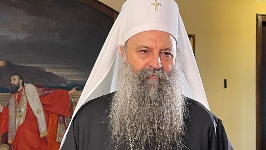 Patrijarh Porfirije od danas u Crnoj Gori