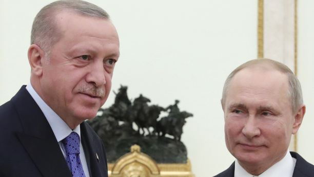 POSETA ERDOGANA MOSKVI KLJUČNA ZA SPORAZUM Turska nastavlja posredničku ulogu između Ukrajine i Rusije