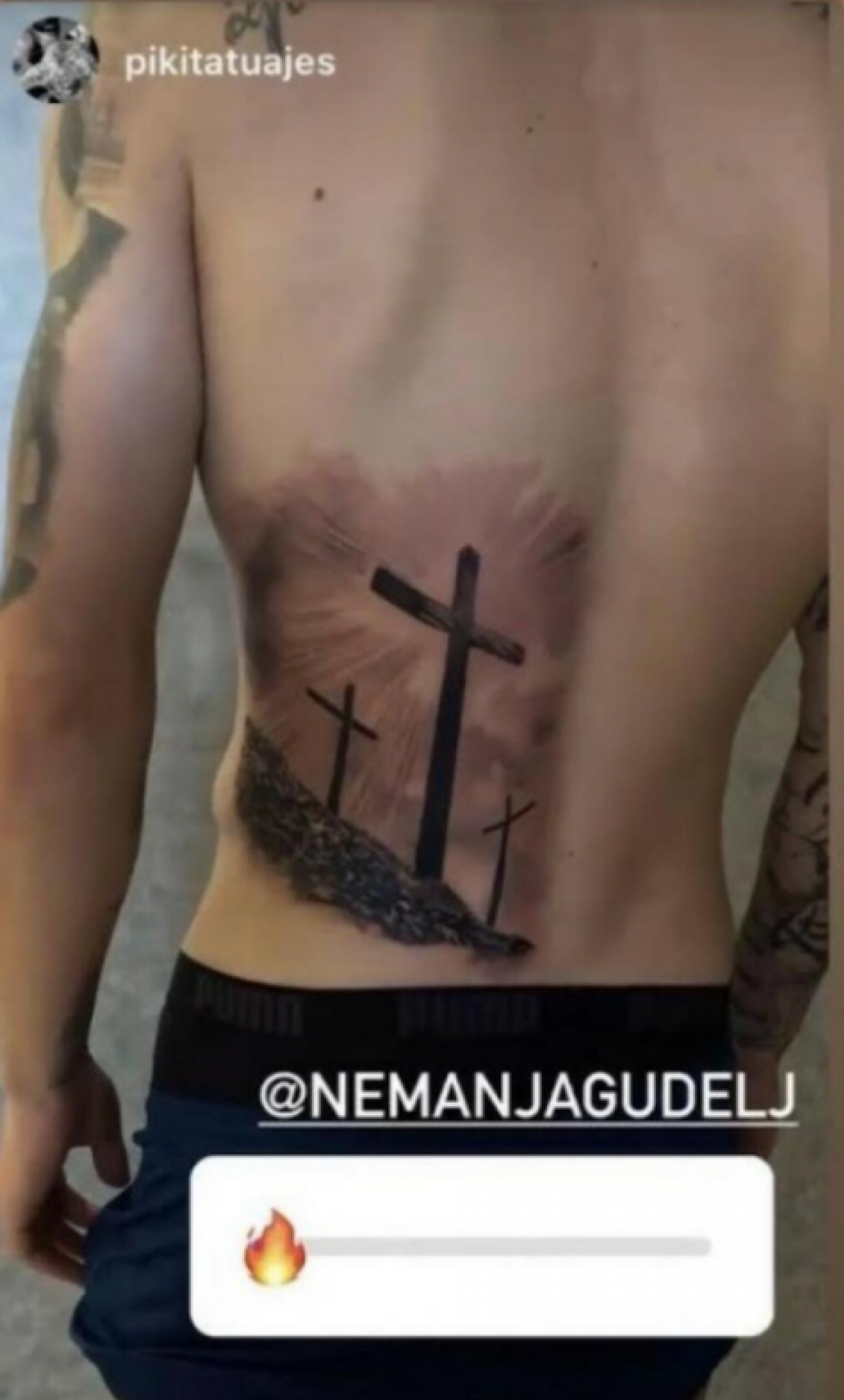 SVAKA IMA ZNAČENJE Anastasijin Gudelj se skinuo na plaži i pokazao sve tetovaže