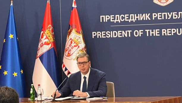 DVA VAŽNA SASTANKA Predsednik Vučić se sastaje sa Saracinom i Zurufom