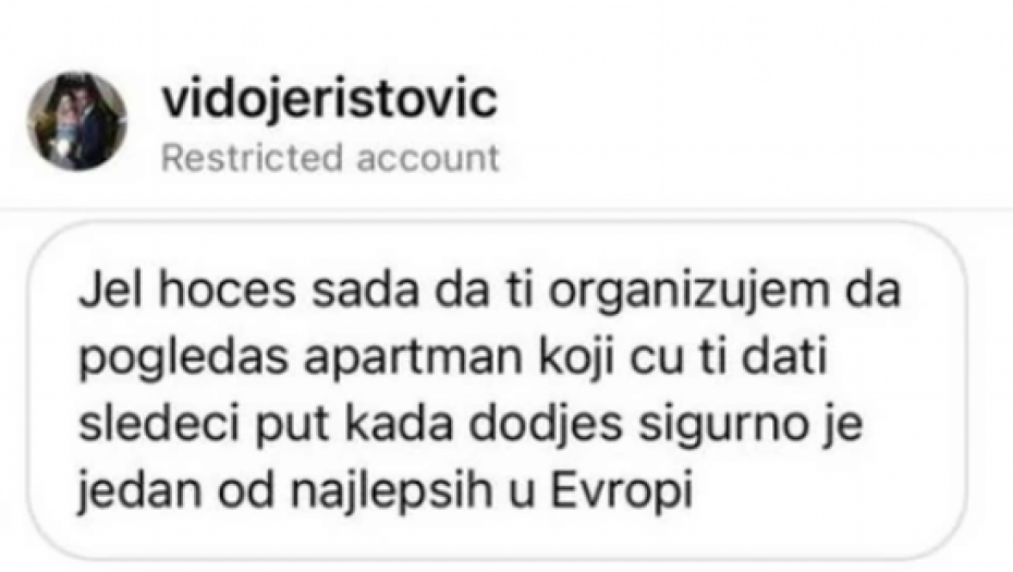 Borna Kotromanić pokazala je poruke